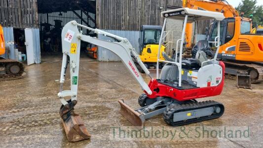 Takeuchi TB216 mini digger (2022)