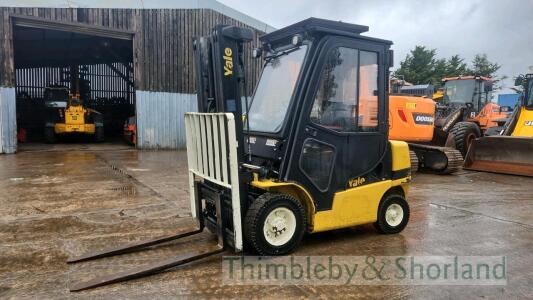 Yale GDP25MX diesel forklift (2018)