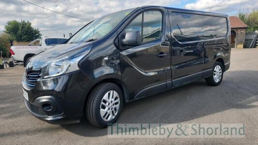 Renault Trafic LL29 Sport Nav Eng Panel Van (2019) Registration No: LW19 EYX 1598cc, diesel MOT to 30.05.2025