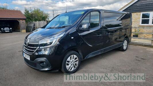 Renault Trafic LL30 Sport Energy Panel Van (2019) Registration No: YL69 CFF 1997cc, diesel MOT to 29.12.2024