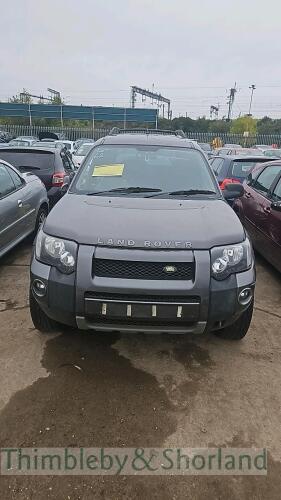 LANDROVER FREELANDER HSE TD- EM56 PUP.