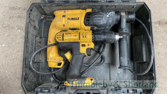 2 Dewalt drills