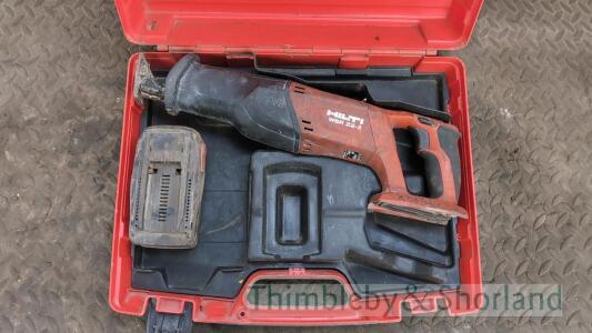 Hilti WSR 22-A cordless reciprocating saw