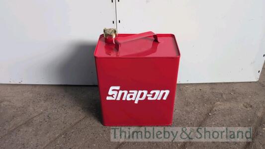 Snap On fuel can