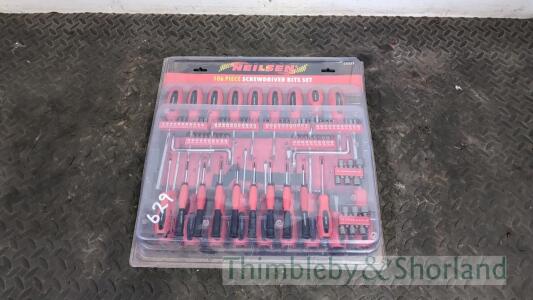 106pc screwdriver bit set