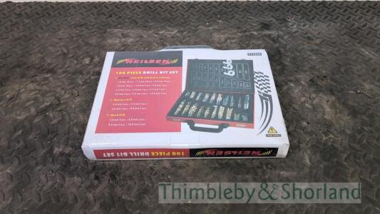 108pc drill bit set