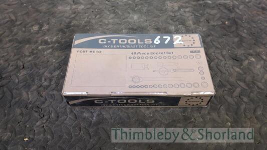 40pc socket set