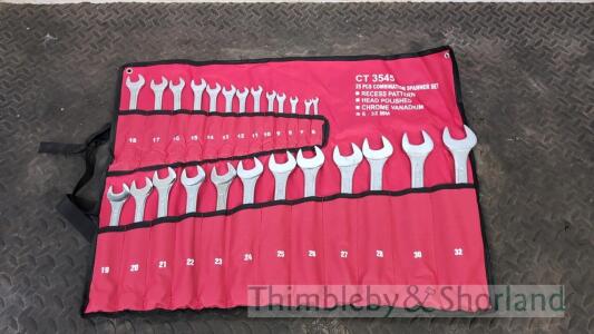 25pc spanner set