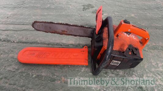 Top handle chain saw