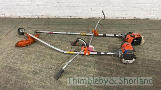 2 Husqvarna strimmers MA1245270, MA1420862