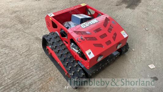 Captox remote control tracked mower