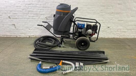 Gutter cleaner, Stephill 5kva generator, Vtuf Mamoth XLR with hoses and poles, carbon fibre poles to reach to 4 stories