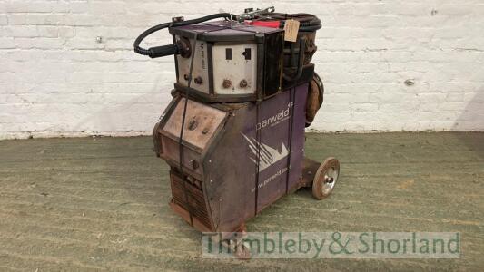 Parweld 400S mig welder and accessories