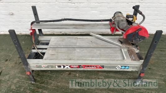 Rubi DX250 tile saw bench