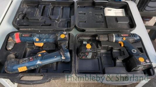 2 Talon cordless drills