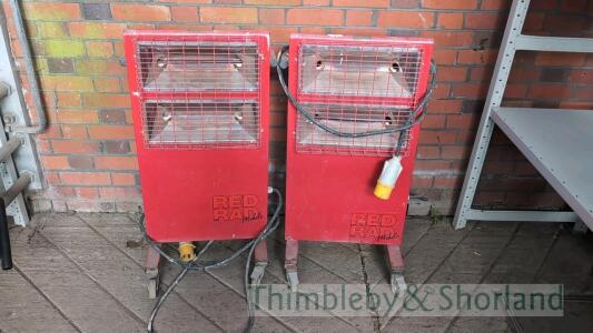 2 Red Rad heaters