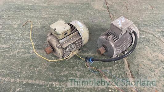 2 electric motors