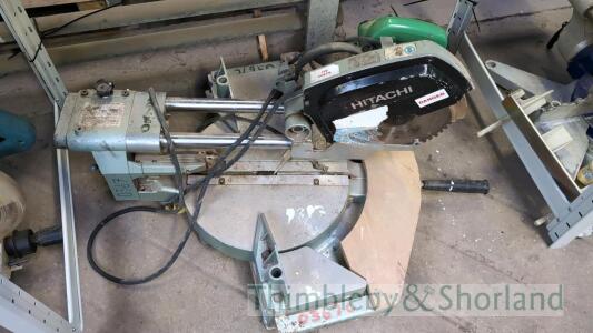 Hitachi C8FS mitre saw