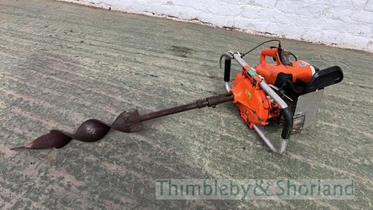 Stihl post auger and flight