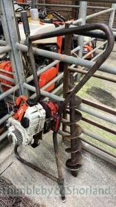 Stihl BT350 auger with 6in auger bit