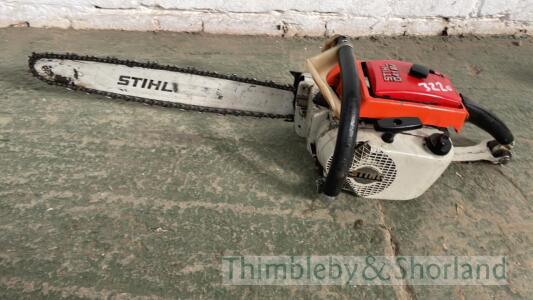 Stihl 041AV 20in chain saw