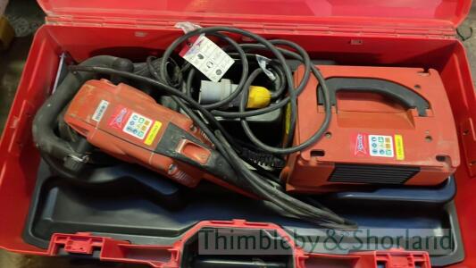 Hilti DG150 grinder and DPC 20 power unit