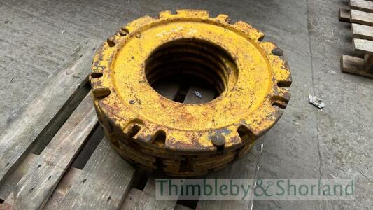 6 Massey industrial tractor weights