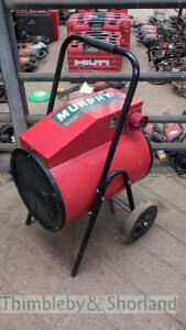 Sealey 15kw fan heater