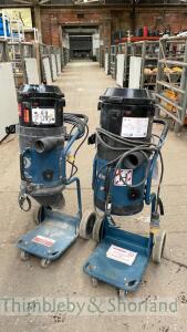 2 Dustcontrol DC2000 extractors