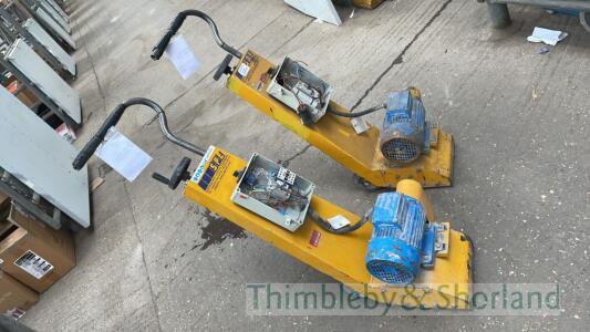 SPE BEF 200-1 floor grinder x2