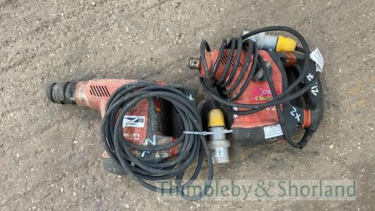 2 Hilti TE30 breakers