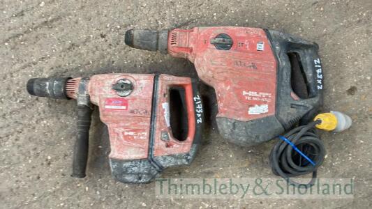 Hilti TE60 and 80 breaker