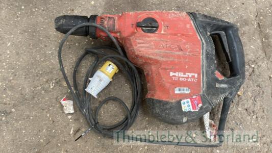 Hilti TE80 breaker