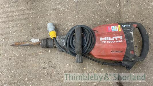 Hilti TE1000 breaker