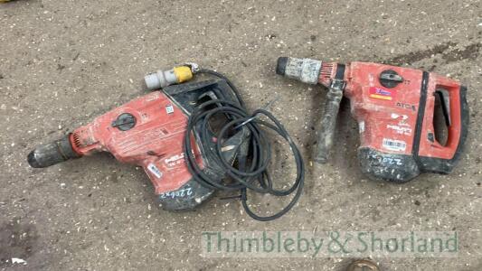 Hilti TE60 and 80 breaker