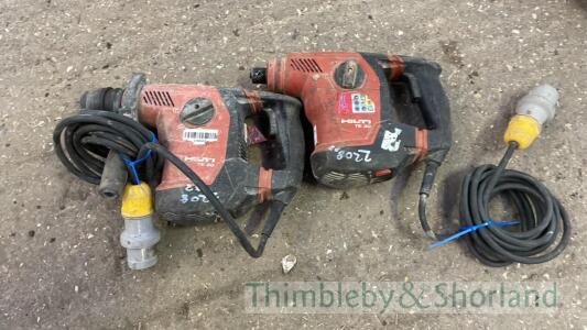 2 Hilti TE30 breakers