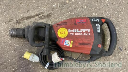 Hilti TE1000 breaker