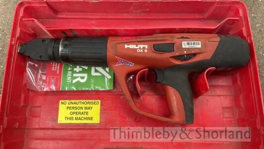 Hilti EX5 fixing gun