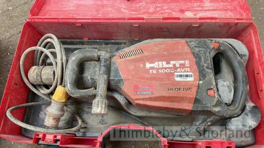 Hilti TE1000 breaker