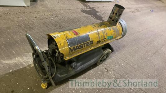 Master BV77 space heater