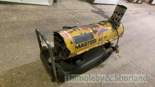 Master BV77 space heater