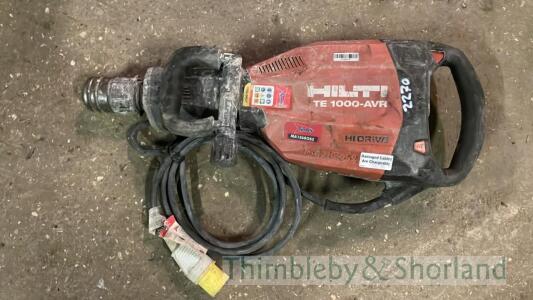 Hilti TE1000 breaker