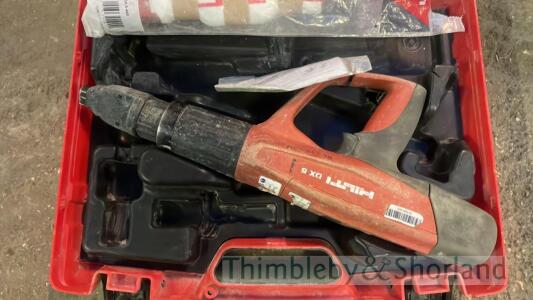 Hilti EX5 fixing gun