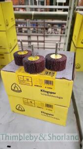 2 boxes of Klingspor sanding wheels