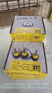 7 boxes of Klingspor sanding wheels