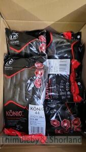 Konig rubber gauntlets size 9