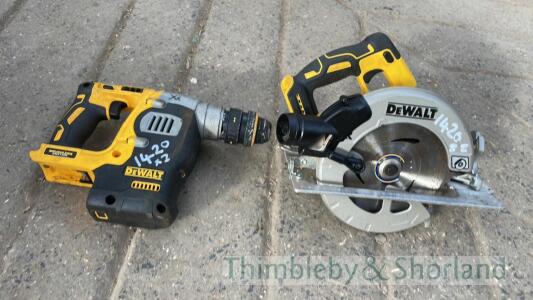 Dewalt cordless circular saw and breaker