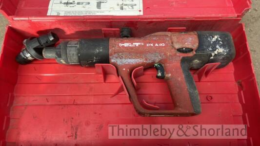 Hilti nail gun