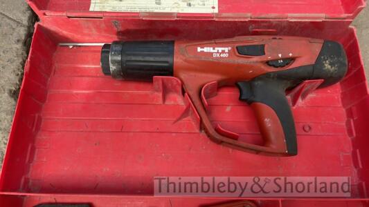 Hilti nail gun