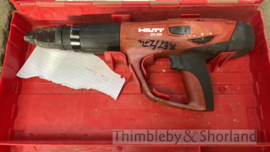 Hilti nail gun